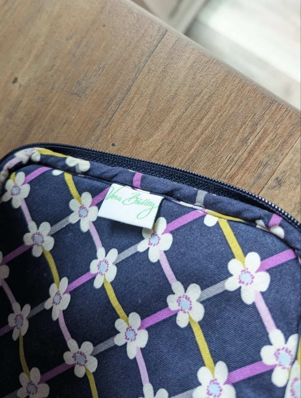 Vera Bradley Floral Nightingale Cotton Quilted iPad Case - Retired Print